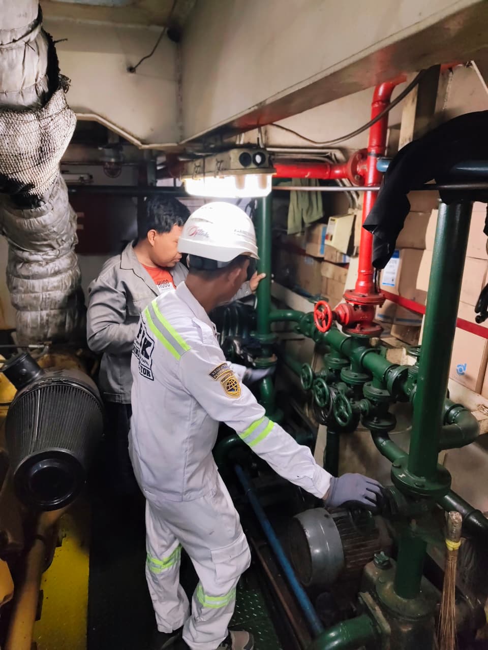 Perkuat Budaya Keselamatan Pelayaran, UPP Kelas III Telaga Biru Gelar Kampanye dan Pemeriksaan Kapal di Wilker Ujung Piring